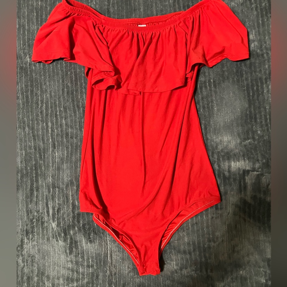 Off shoulder bodysuit